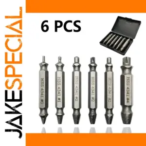 6-Piece High-Speed Steel Screw Puller Set