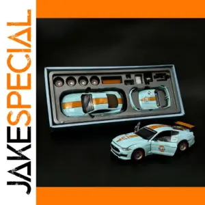 Gulf 1:42 Ford Mustang GT Diecast Model