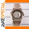 Rose Gold 40mm Stainless Steel Watch Case Model HGC402