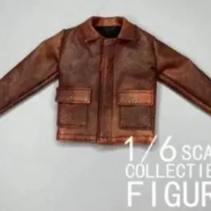 1/6 Scale PU Zipper Coat for Figures 17 878396106e814c3f82c62a9d upscaled