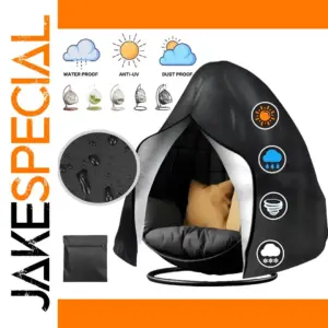 Waterproof Hanging Egg Chair Cover 115x190cm