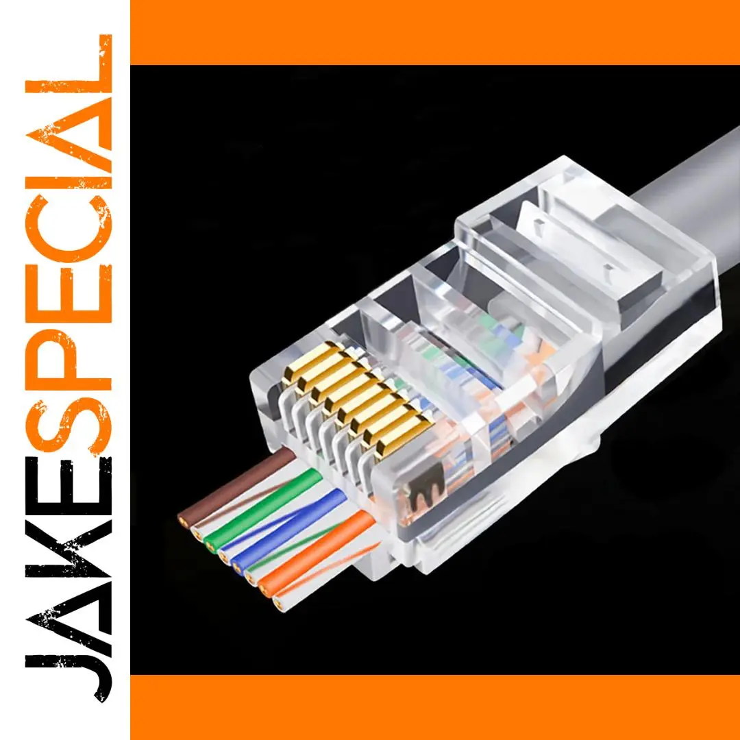 Transparent RJ45 Ethernet Connectors for High-Speed Data 1 Transparent RJ45 Ethernet Connectors for High-Speed Data