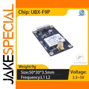 F9P High-Precision GNSS Module for Navigation