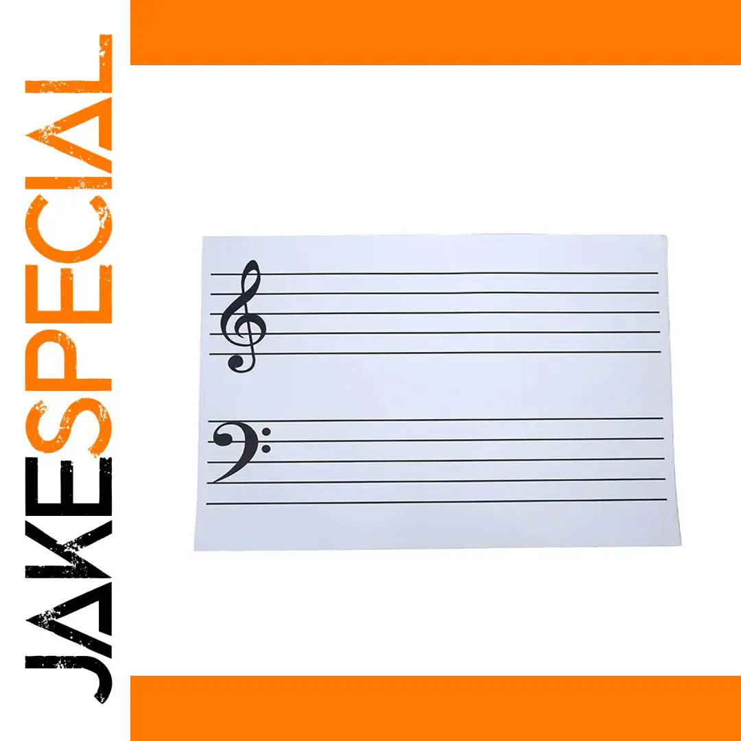 Dry Erase Music Staff Magnet for Teaching 1 Dry Erase Music Staff Magnet for Teaching