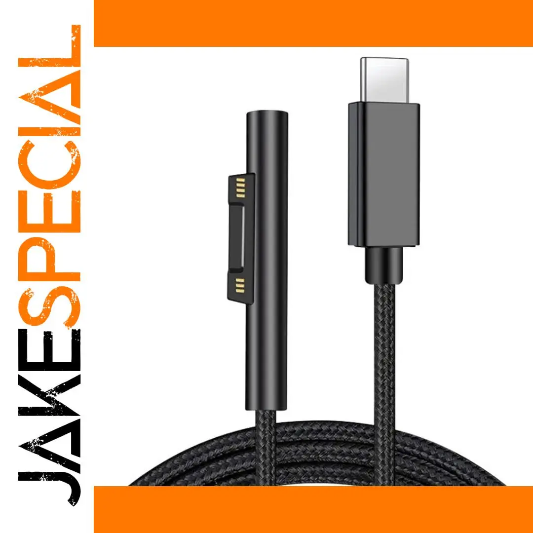 Surface USB-C Charging Cable 1.5M/2M, 15V 3A 1 Surface USB-C Charging Cable 1.5M/2M, 15V 3A