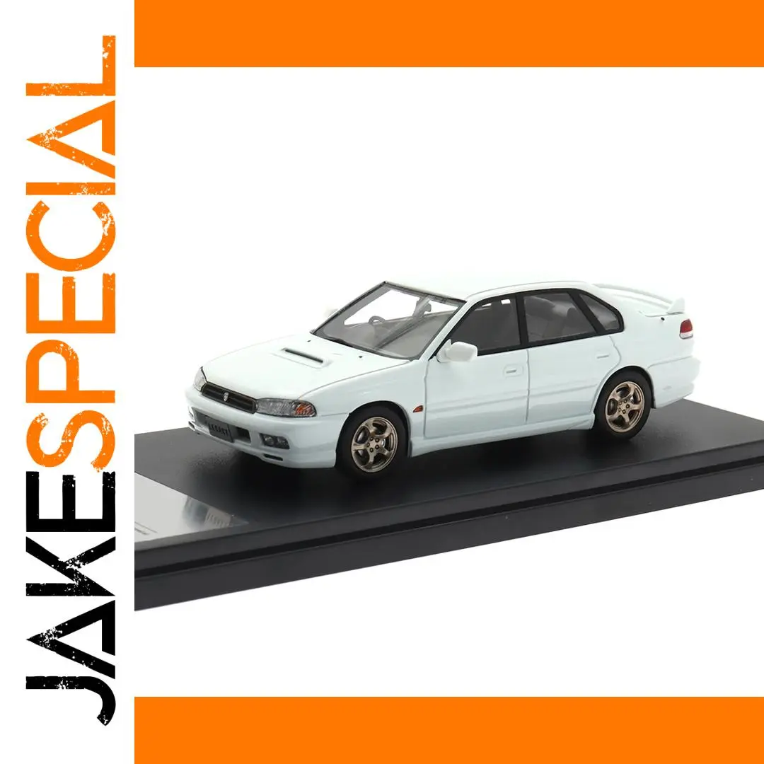 Subaru Legacy RS 1997 1/43 Scale Model White 1 Subaru Legacy RS 1997 1/43 Scale Model White