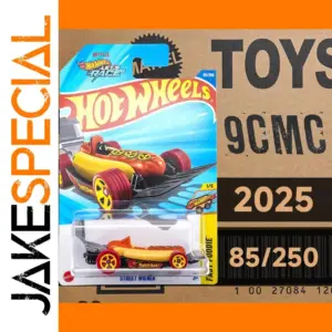 Vibrant Hot Dog Diecast Car Model for Collectors