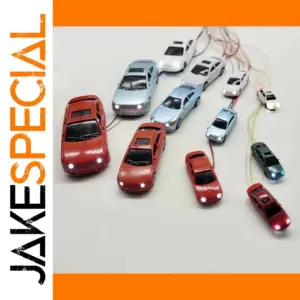 Miniature Model Car Lighting Kit for Scales 1:75–200