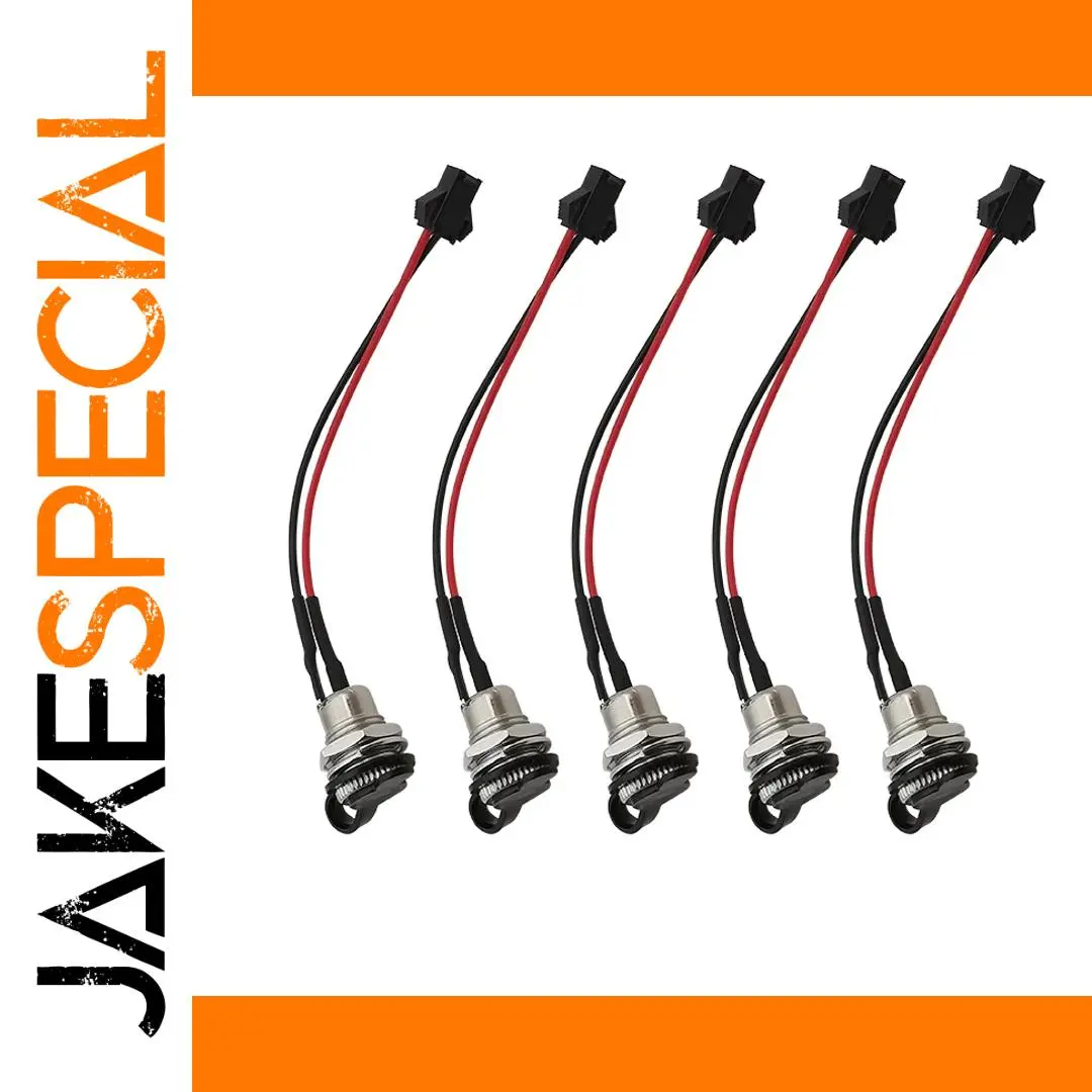 Set of 5 DC Power Connectors for Low-Voltage Projects 1 Set of 5 DC Power Connectors for Low-Voltage Projects