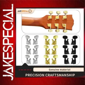 Premium Guitar Tuning Peg Set with Heavy-Duty Gears