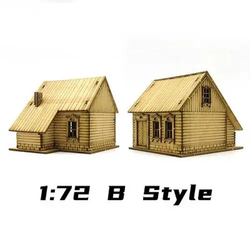 European Farm Scene Model 1/72 Scale Wooden Kit 6 European Farm Scene Model 1/72 Scale Wooden Kit - Image 6