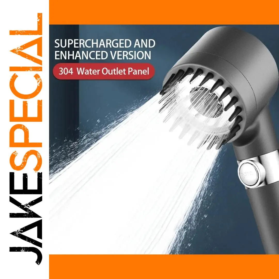 Black Handheld Shower Head with 3 Modes 1 Black Handheld Shower Head with 3 Modes