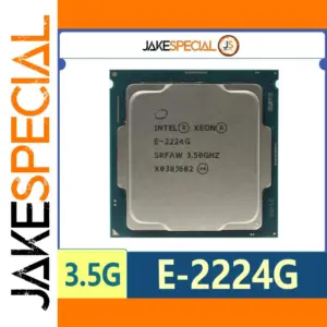 Intel Xeon E-2224G Processor 3.5GHz, 8MB Cache