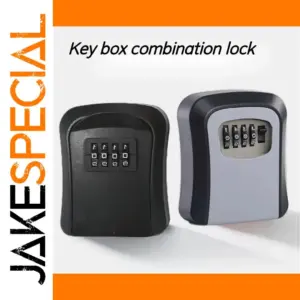 Durable 4-Digit Combination Lock Box