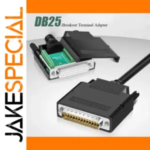 Durable 2-Row DB25 Solderless Connector