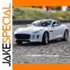 White Jaguar F-Type Coupe Scale Model 1:24