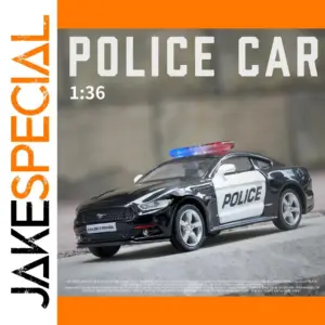 Police Mustang Diecast Model 1:36 Scale