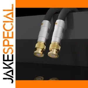 Premium Gold-Plated BNC Male Connector for HD SDI
