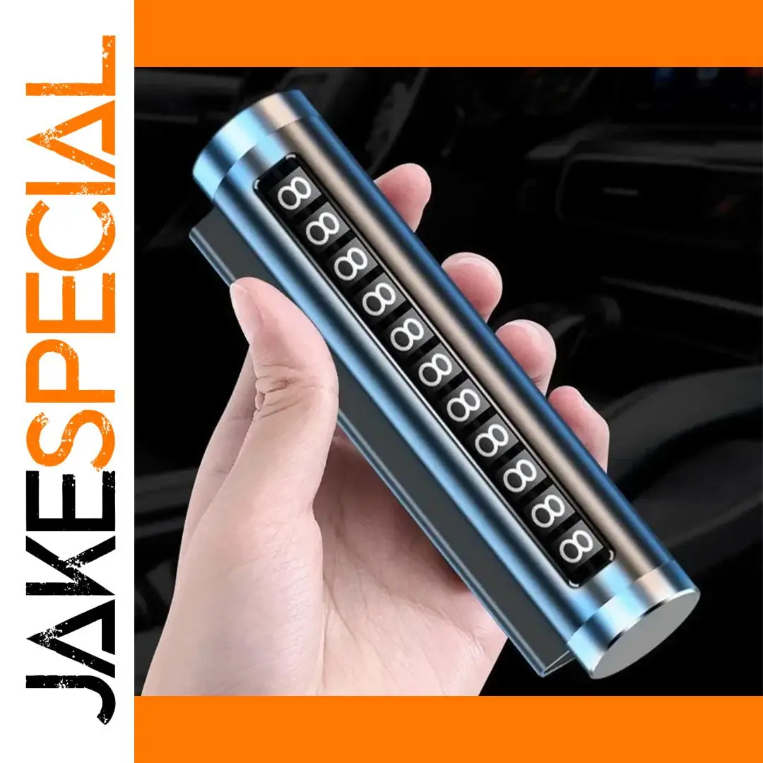 Metal Temporary Parking Sign with Rotating Numbers 1 Metal Temporary Parking Sign with Rotating Numbers