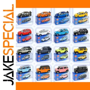 1:43 Scale Diecast Car Model in Vibrant Colors