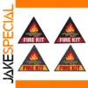 Vibrant Fire Kit Tactical Patch Collection