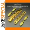 Gold Tune-O-Matic Guitar Bridge Set 18mm Spacing