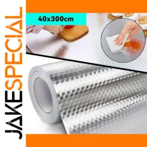 Metallic Adhesive Wall Paper for Kitchen