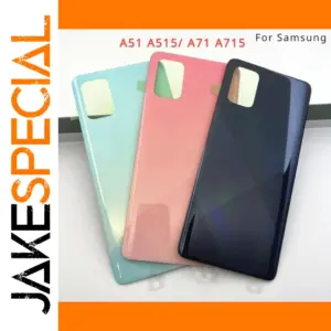 Samsung Galaxy A51/ A515/ A71/ A715 Back Cover in Black