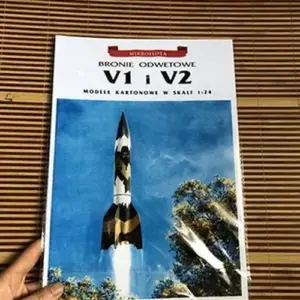 German Missile DIY Paper Model Kit 9 89f67a73e0b348d3b7c3c3f8 upscaled