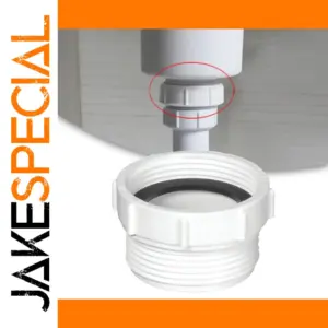 Plumbing Trap Waste Extension, 1-1/4" to 1-1/2"