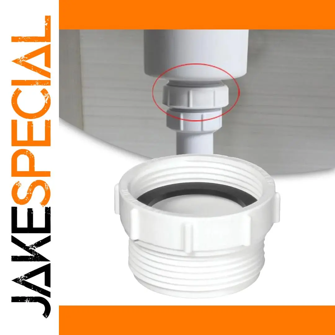 Plumbing Trap Waste Extension, 1-1/4" to 1-1/2" 1 Plumbing Trap Waste Extension, 1-1/4" to 1-1/2"