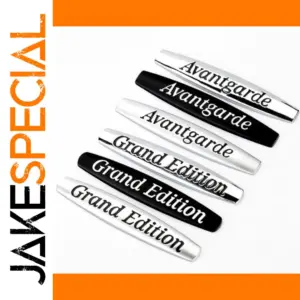 3D Metal Fender Badges for Mercedes-Benz Models