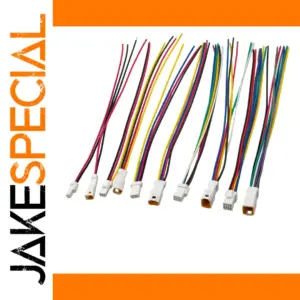 Waterproof JST JWPF Connector Set - 2, 3, 4, 6 & 8-Pin
