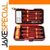 Insulated 13-Piece Screwdriver Set for Electrical Work
