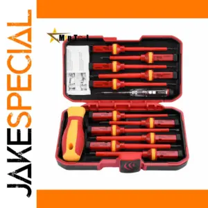 Insulated 13-Piece Screwdriver Set for Electrical Work
