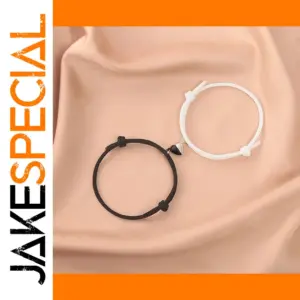 Unisex Plastic Chain Bracelets with Heart Accents