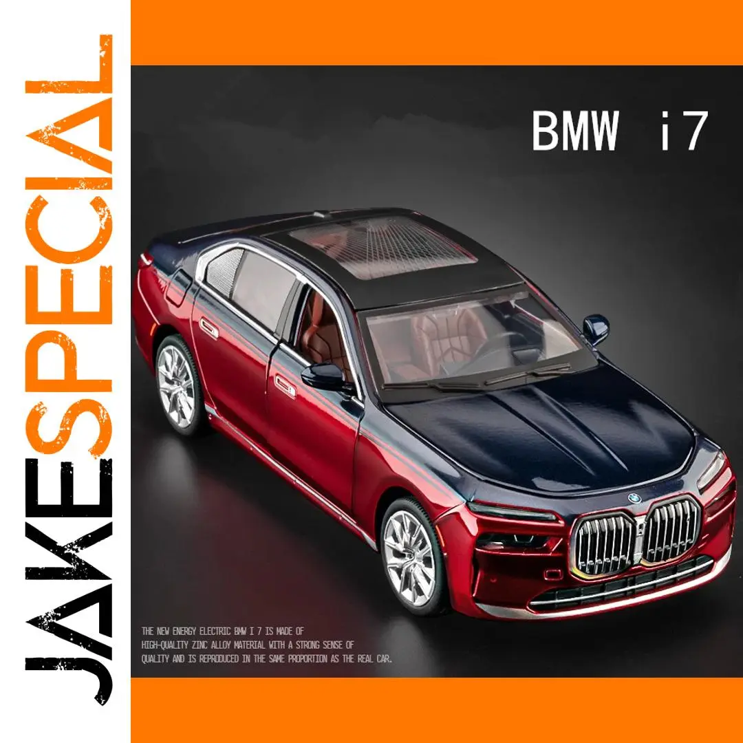 1:24 BMW i7 G70 Diecast Model Car 1 1:24 BMW i7 G70 Diecast Model Car
