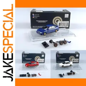 Blue 1:64 Scale Subaru Impreza WRX Model