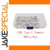 USB Type C Female Socket Set for DIY Repairs