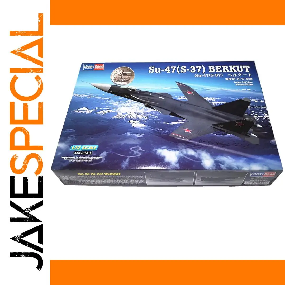 Su-47 Berkut Fighter Model Kit 1/72 Scale 1 Su-47 Berkut Fighter Model Kit 1/72 Scale