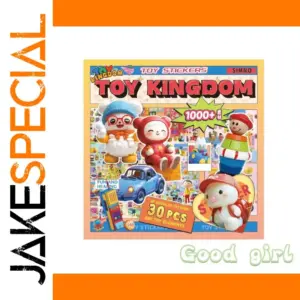 Vibrant Toy Kingdom Sticker Book for Kids