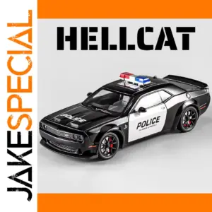 1:24 Scale Diecast Police Car Model