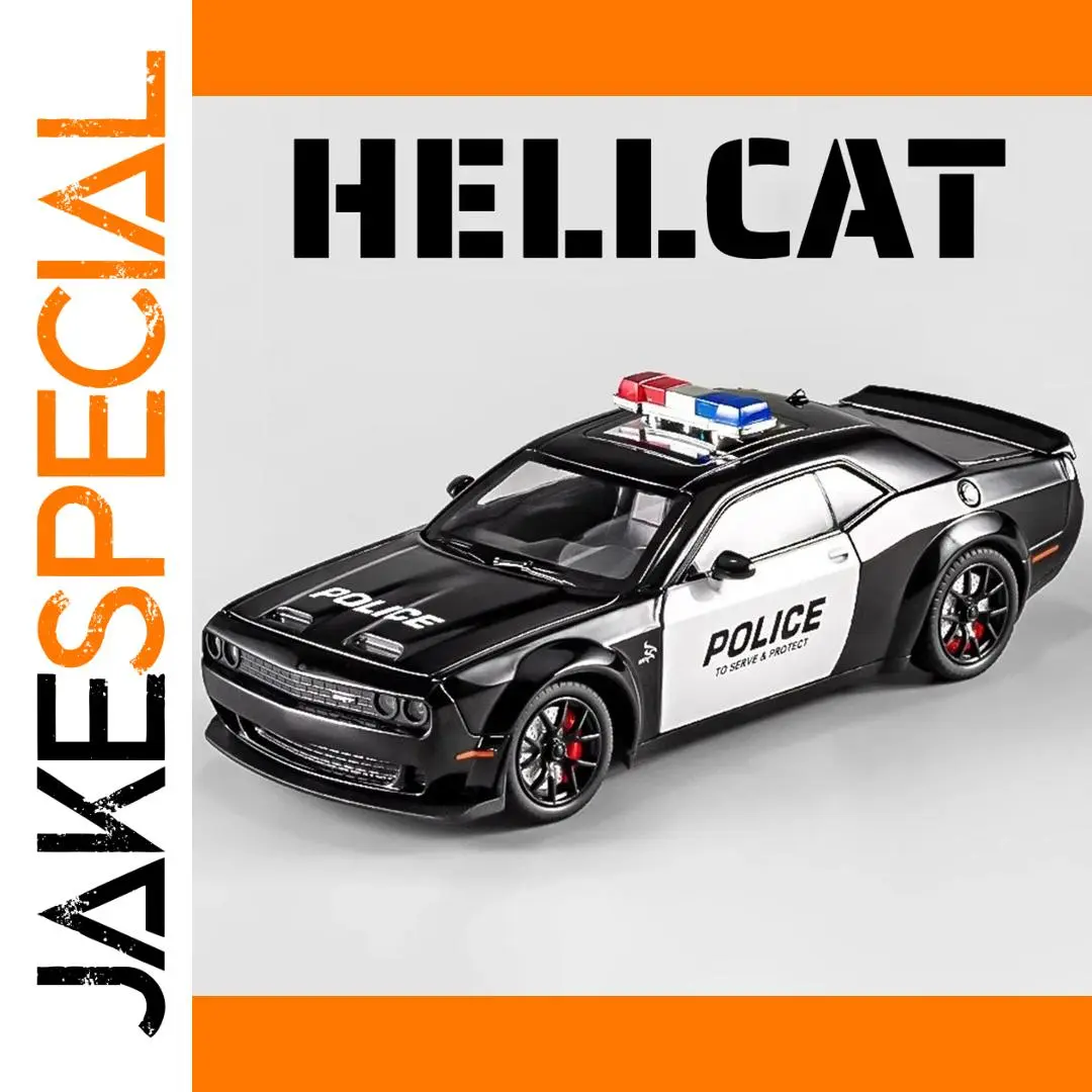 1:24 Scale Diecast Police Car Model 1 1:24 Scale Diecast Police Car Model