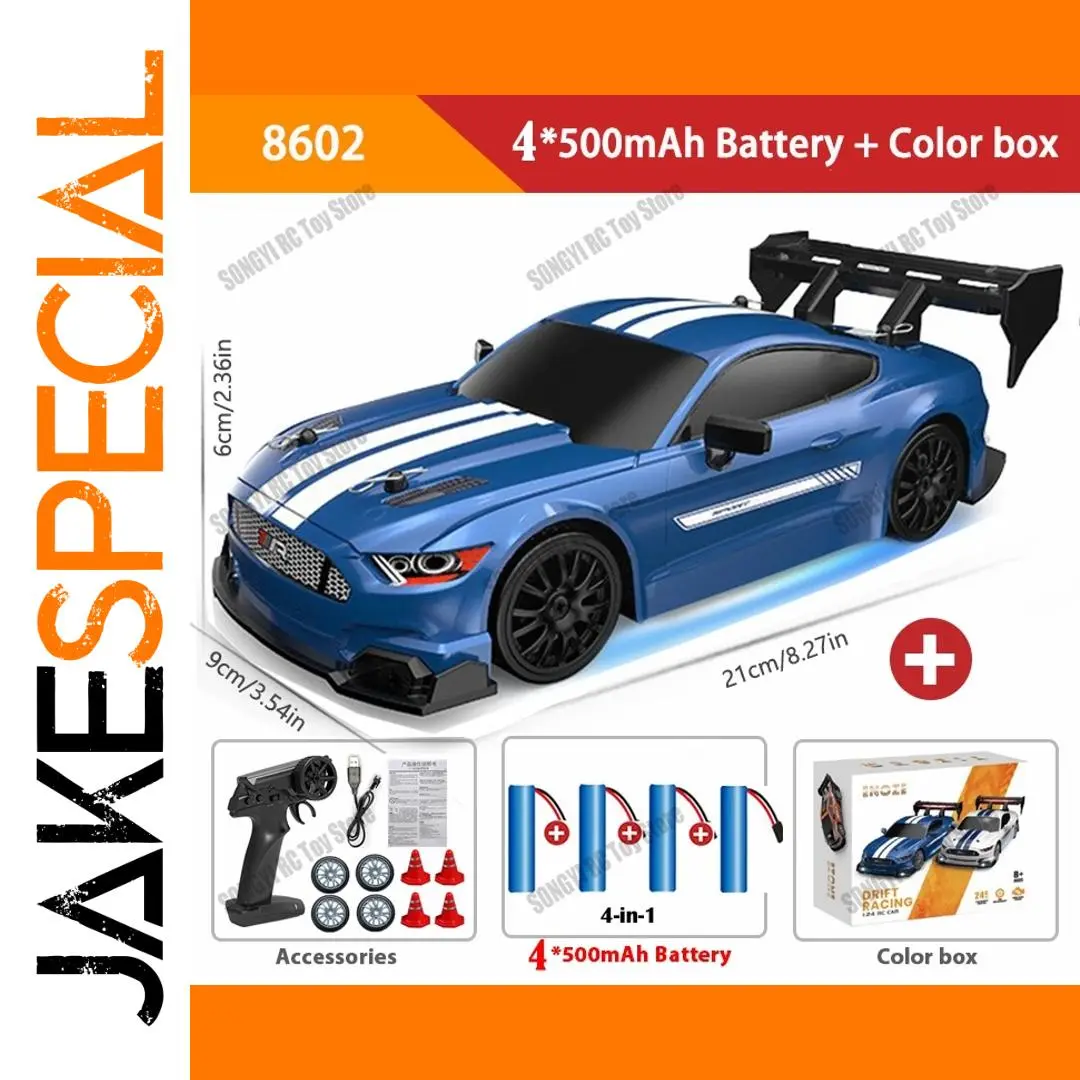 High Performance RC Drift Car with LED Lights 8 High Performance RC Drift Car with LED Lights - Image 8