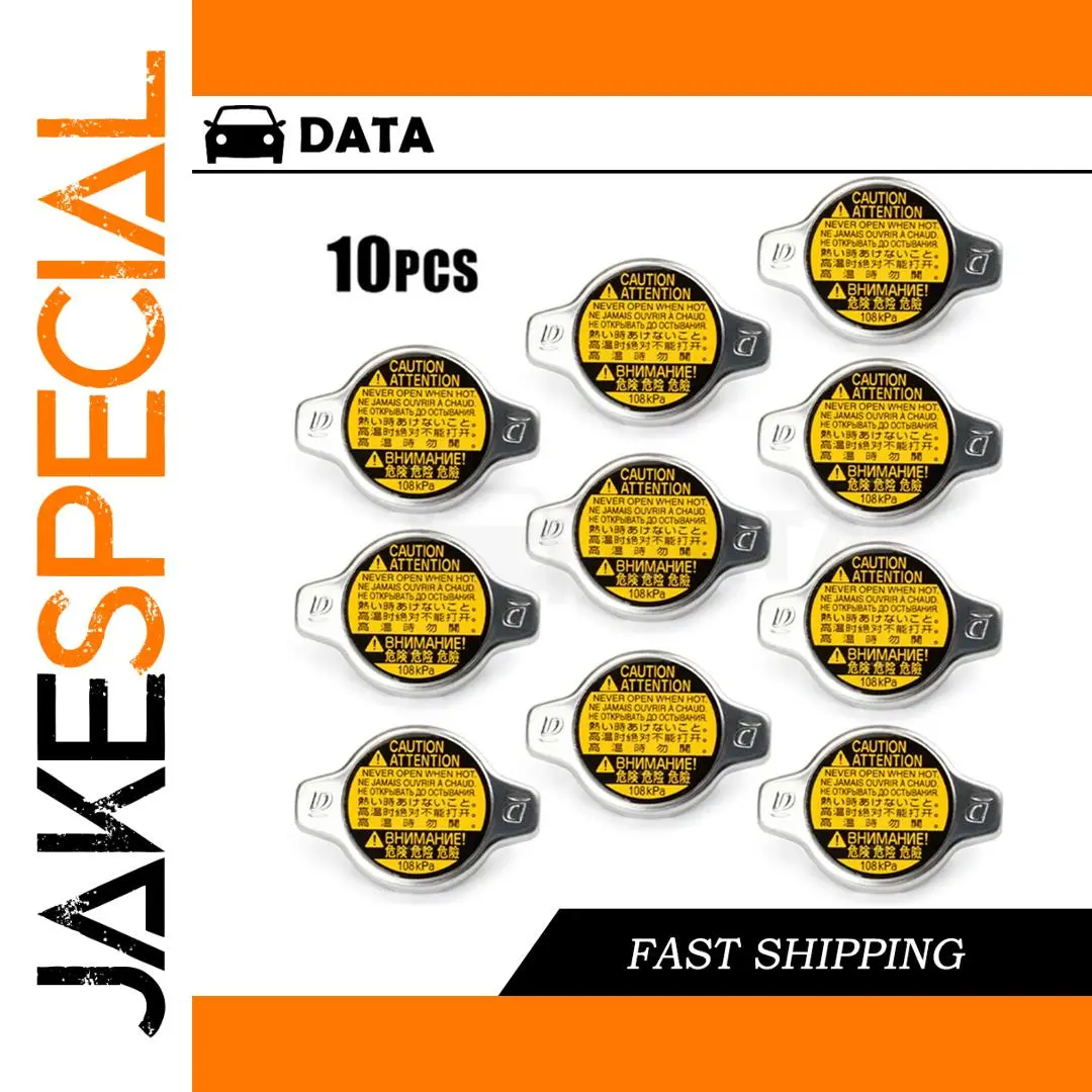 Set of 10 Toyota Lexus Radiator Caps 1 Set of 10 Toyota Lexus Radiator Caps