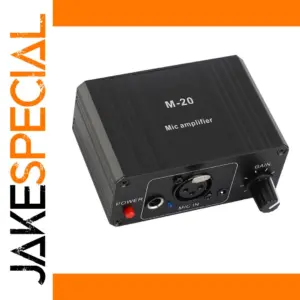 Professional Microphone Preamp with 20dB Gain