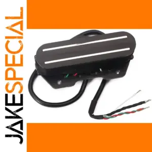 Black Dual Hot Rail Humbucker Guitar Pickup