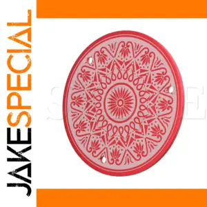 Vibrant Red Aluminum Guitar Switch Cover