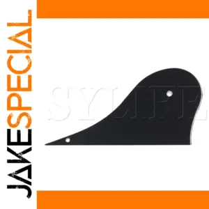 Black 3-Ply Mandolin Pickguard 13.1cm