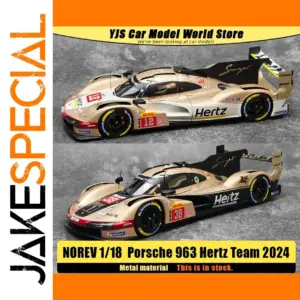 Porsche 963 Hertz Team 2024 Diecast Model 1:18
